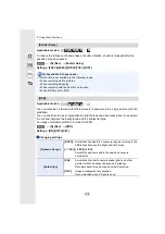 Preview for 231 page of Panasonic DCGH5SGNK Operating Instructions For Advanced Features