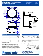 Preview for 2 page of Panasonic DD86C16GBU6 Specification Sheet