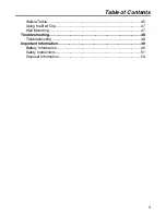 Preview for 3 page of Panasonic DECT Portable Station KX-TCA256 Operating Instructions Manual