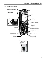 Preview for 5 page of Panasonic DECT Portable Station KX-TCA256 Operating Instructions Manual