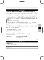 Preview for 3 page of Panasonic DFQW5A99ZAK Operating Instructions Manual