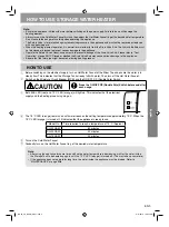 Preview for 5 page of Panasonic DH-15HAM Operating And Installation Instructions