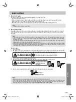 Предварительный просмотр 17 страницы Panasonic DH-30HAM Operating And Installation Instructions