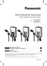 Preview for 1 page of Panasonic DH-3PL1 Operating Instructions Manual