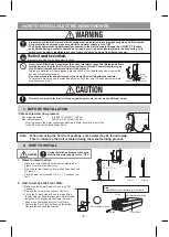 Preview for 8 page of Panasonic DH-4MS1 Operating Instructions Manual