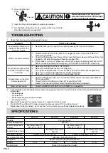 Предварительный просмотр 10 страницы Panasonic DH-4UDP1 Operating And Installation Instructions