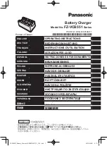 Panasonic DHQX1601ZA/T1 Operating Instructions Manual preview