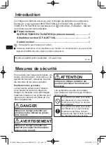 Preview for 18 page of Panasonic DHQX1601ZA/T1 Operating Instructions Manual