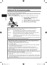 Preview for 10 page of Panasonic DIAGNOSTEC EW-BU55 Operating Instructions Manual