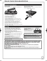 Preview for 7 page of Panasonic Diga DMR-BS750EB Operating Instructions Manual