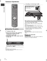 Preview for 16 page of Panasonic Diga DMR-BW780 Operating Instructions Manual