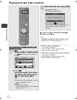 Preview for 34 page of Panasonic Diga DMR-BW780 Operating Instructions Manual