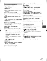 Preview for 53 page of Panasonic Diga DMR-BW780 Operating Instructions Manual