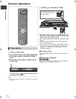 Preview for 16 page of Panasonic Diga DMR-BW880 Operating Instructions Manual