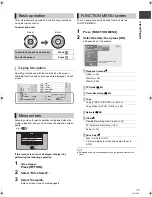 Preview for 17 page of Panasonic Diga DMR-BW880 Operating Instructions Manual