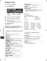 Preview for 70 page of Panasonic Diga DMR-BW880 Operating Instructions Manual