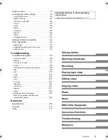 Preview for 5 page of Panasonic Diga DMR-BWT720 Operating Instructions Manual