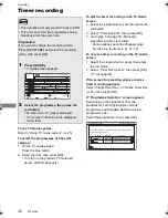 Preview for 30 page of Panasonic Diga DMR-BWT735 Operating Instructions Manual