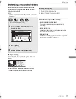 Preview for 45 page of Panasonic Diga DMR-BWT735 Operating Instructions Manual