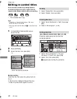 Preview for 46 page of Panasonic Diga DMR-BWT735 Operating Instructions Manual