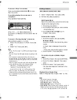 Preview for 49 page of Panasonic Diga DMR-BWT735 Operating Instructions Manual