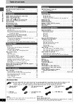 Preview for 4 page of Panasonic Diga DMR-E100 Operating Instructions Manual