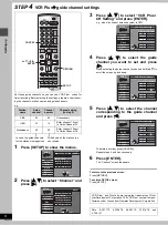 Preview for 8 page of Panasonic Diga DMR-E100 Operating Instructions Manual