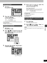 Preview for 33 page of Panasonic Diga DMR-E100 Operating Instructions Manual