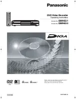 Panasonic Diga DMR-E51 Operating Instructions Manual preview