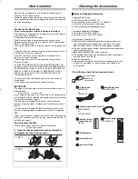 Preview for 7 page of Panasonic Diga DMR-E60 Operating Instructions Manual