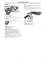 Preview for 8 page of Panasonic Diga DMR-E60 Operating Instructions Manual