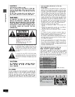 Preview for 2 page of Panasonic Diga DMR-E80 Operating Instructions Manual