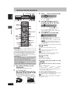 Preview for 14 page of Panasonic DIGA DMR-E85H Operating Instructions Manual