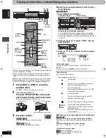 Предварительный просмотр 22 страницы Panasonic Diga DMR-E95H Operating Instructions Manual