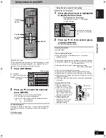 Предварительный просмотр 25 страницы Panasonic Diga DMR-E95H Operating Instructions Manual