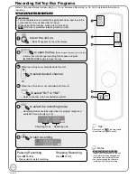 Preview for 14 page of Panasonic Diga DMR-EA18 Operating Instructions Manual