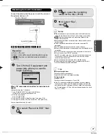 Preview for 27 page of Panasonic Diga DMR-EA38 Operating Instructions Manual