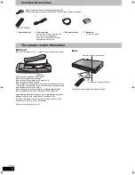 Preview for 4 page of Panasonic Diga DMR-EH49 Operating Instructions Manual