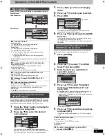 Preview for 31 page of Panasonic Diga DMR-EH49 Operating Instructions Manual