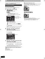 Preview for 36 page of Panasonic Diga DMR-EH49 Operating Instructions Manual