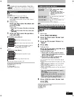 Preview for 47 page of Panasonic Diga DMR-EH49 Operating Instructions Manual