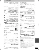 Preview for 83 page of Panasonic Diga DMR-EH49 Operating Instructions Manual