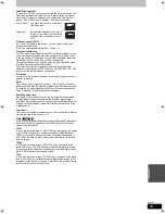 Preview for 85 page of Panasonic Diga DMR-EH49 Operating Instructions Manual