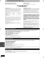 Preview for 70 page of Panasonic Diga DMR-EH50 Operating Instructions Manual