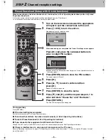 Preview for 5 page of Panasonic Diga DMR-EH50 Quick Setup Manual