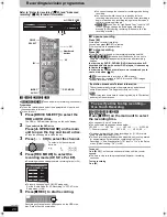 Preview for 20 page of Panasonic Diga DMR-EH545 Operating Instructions Manual