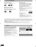 Предварительный просмотр 10 страницы Panasonic Diga DMR-EH57 Operating Instructions Manual