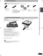 Предварительный просмотр 11 страницы Panasonic Diga DMR-EH57 Operating Instructions Manual