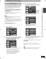 Предварительный просмотр 21 страницы Panasonic Diga DMR-EH57 Operating Instructions Manual