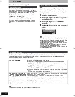 Предварительный просмотр 34 страницы Panasonic Diga DMR-EH57 Operating Instructions Manual